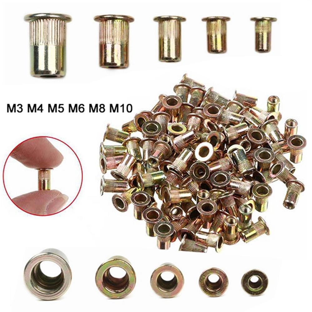 M3-M10 Reveting Collocation Home Improvement Cap Hardware Rivet Nuts Nuts Fastener Flat Head