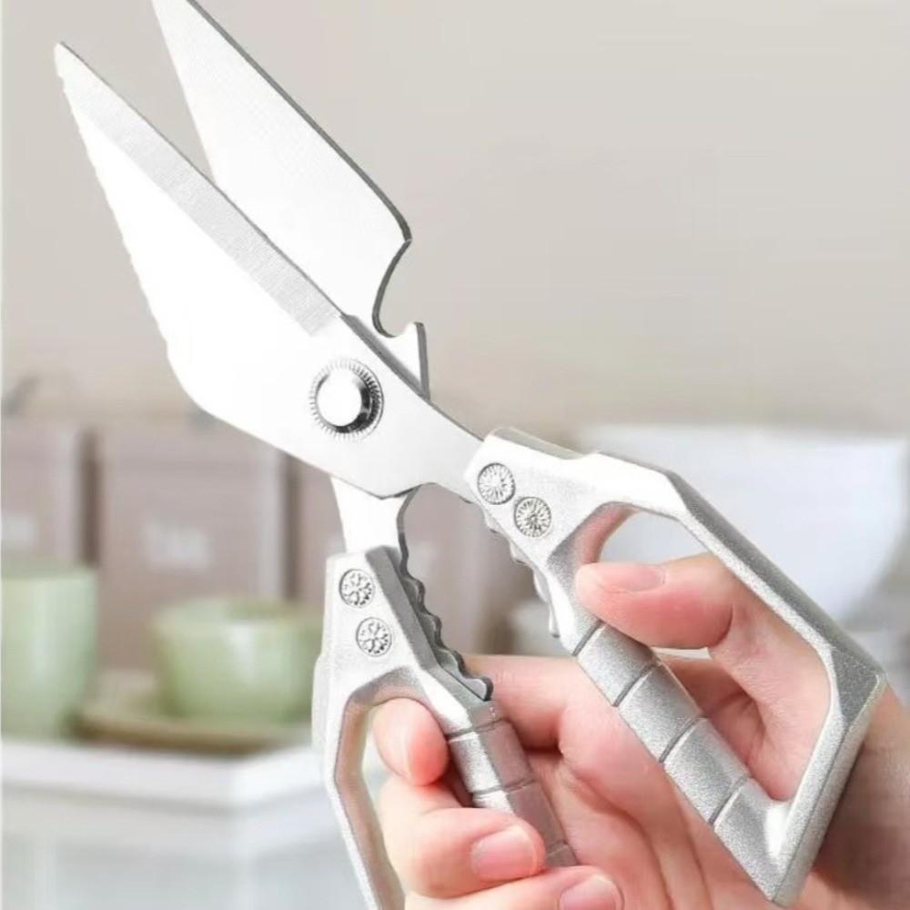 Stainless Steel Poultry Shears Ultra Sharp Chicken Bone Scissors Boning Scissors  For Camping