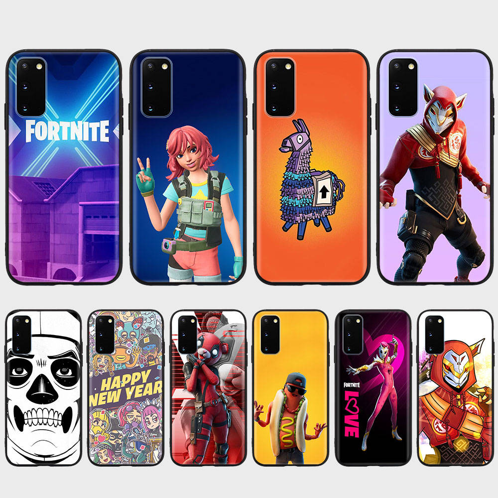 Чехол для игры Fortnite RT88 для Samsung A04 A14 A23 A34 A54 M23 M33 M52 M53 Realme 10 9 C30S C35 C55 VIVO Y02S Y21 Y33S Y51 X80 Pro Прозрачный чехол