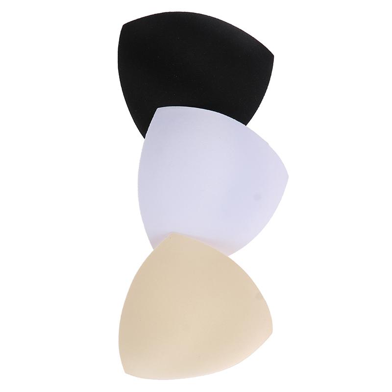 Треугольные женские бикини нагрудные вставки из губки, подушечки для бюстгальтера, чашки для груди