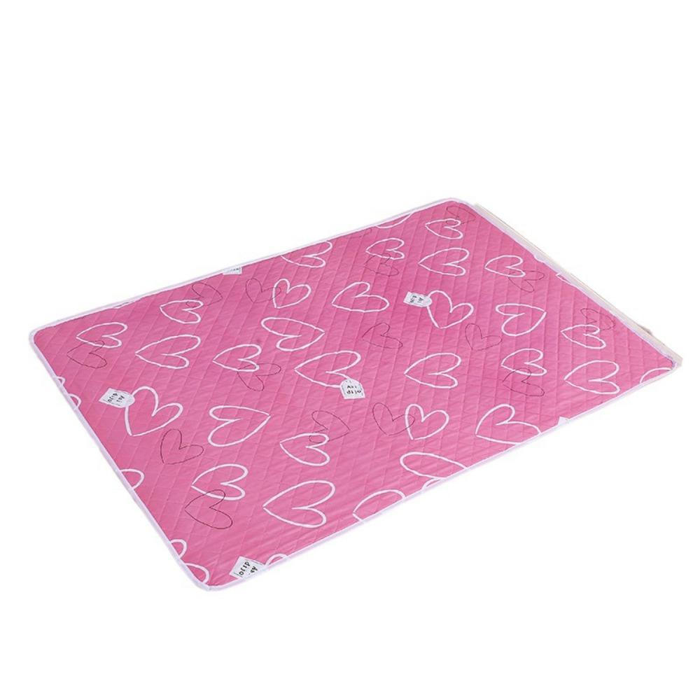 Cartoon Urine Mat Cute Baby Sleeping Underpads Pet Diaper Pads Women Menstrual Bed Sheet Elder