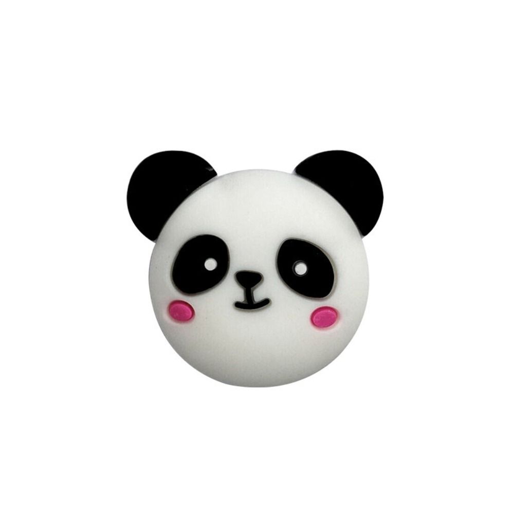 Силиконовый ограничитель двери с изображением животных из мультфильмов, самоклеящиеся бесшумные антивибрационные защитные накладки на стены, наклейка на холодильник