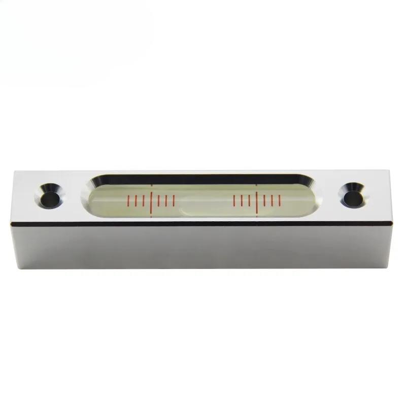 Металлический стержневой уровень 100 Высокоточный 0,02 Механический слесарный пузырьковый уровень