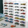 GUNSEED Tomica Case Pieces X 8 Transparent Tomica Case Mini Car Storage Collection Case Made of Highly Transparent Styrene Resin Tomica Storage Mini