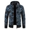 Мужская куртка-свитер, осенне-зимняя новая камуфляжная куртка с капюшоном, пальто-свитер