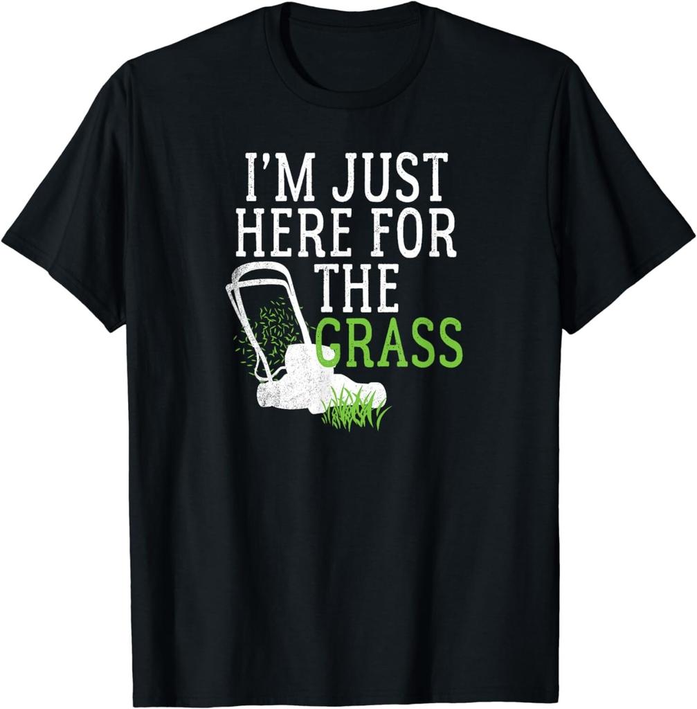 Lawn Care Shirts Funny Lawn Mower T Shirts Grass Mowing Gift Unisex T-Shirt