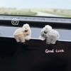 Украшение-коала на экране центральной консоли в салоне автомобиля, регулируемая кукла-животное, декор салона, дефлектор воздуха, зеркало заднего вида, Оригинальность, Амаги