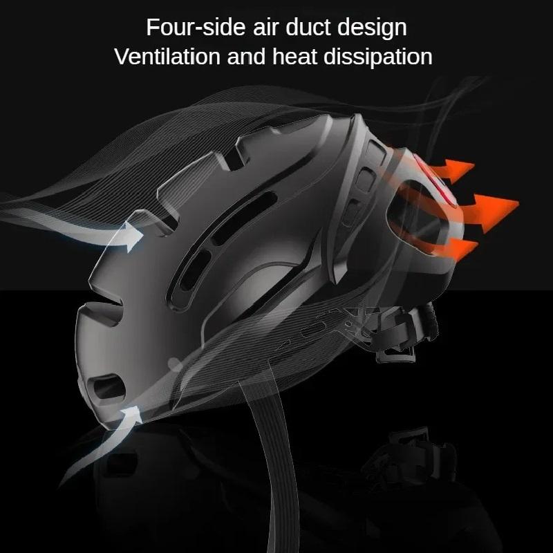 Видеорегистратор для велосипеда, мотоцикла, электровелосипеда, с защитой от вибрации, водонепроницаемая беспроводная спортивная камера высокого разрешения, крепящаяся на голову.