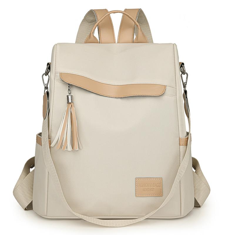 Multifunctional anti-theft backpack Large capacity urban simple commuter backpack Women's versatile casual shoulder bag