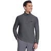 GoDri All Day 1/4 Zip, Mens Grey Sweatshirt