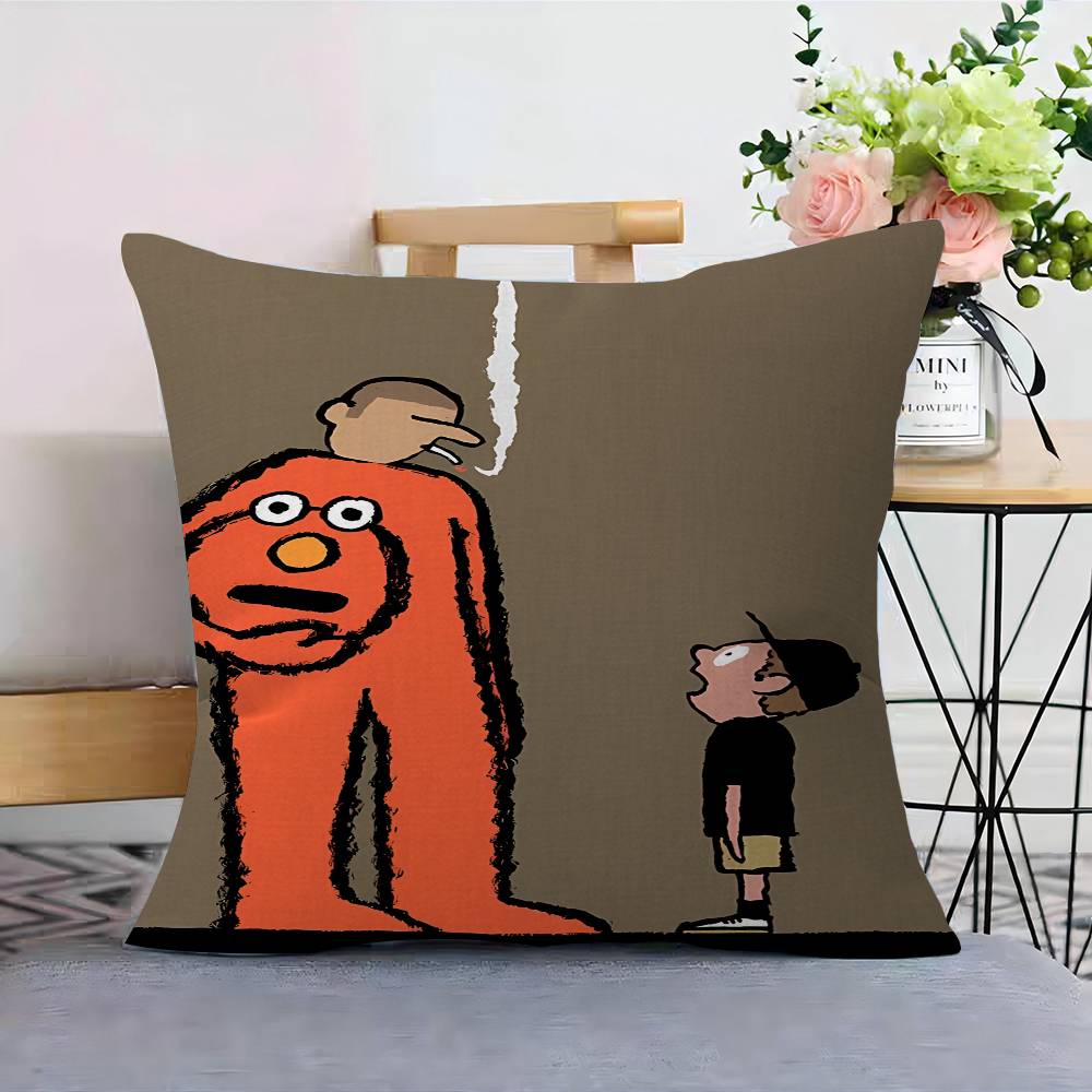 JJean Art Jullien Personalized Pillow Cover Kids Bedroom Wild Party Decor Pillowcase kid Birthday shower Gift