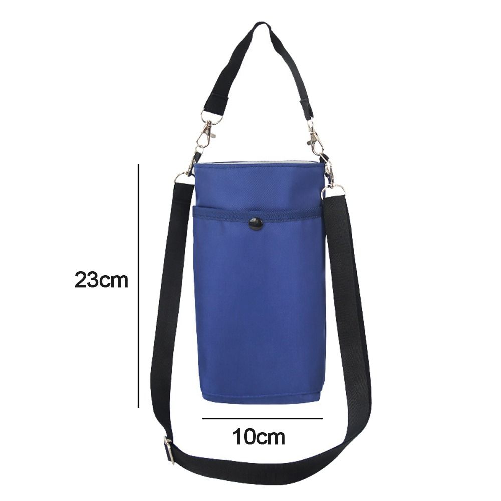 With Strap Cup Holder Canvas Cup Protective Cover Portable Cup Sleeve