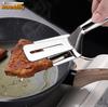 Зажим для лопатки для жарки из нержавеющей стали, многофункциональные щипцы для барбекю, щипцы для стейка, лопаточка для жарки рыбы, зажим для хлеба, бытовой кухонный инструмент