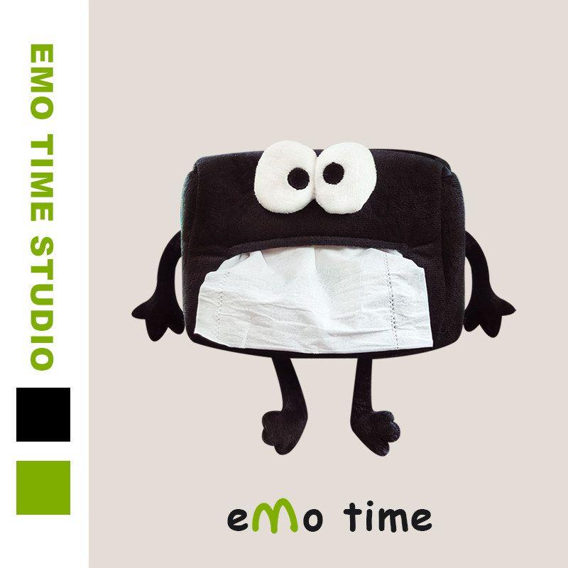 Emo Original Calm Little Chai Man Car Seat Belt Shoulder Cover Cute Car Accessories Shoulder Pad Anti-Wear Universal