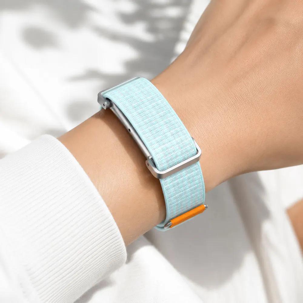Для Google Fitbit Air Ремешок из нейлона Легкий спортивный ремешок Сменный ремешок Совместим с ремешками для часов Google Fitbit Air