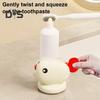 Whale Toothpaste Squeezer Toothpaste Tubes Cosmetics Multipurpose Extruder with Rotating Handle Cosmetics Waste Reducer