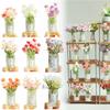 Многоцветная кукольная ваза для цветов Жасмин Гипсофила Лилия Кукольный орнамент Игрушка Кукла Цветочный