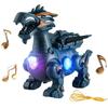 Electric Powered Mechanical Dinosaur Cool Light Children Entertainment Toy  Boys Gifts