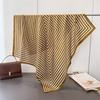 Geometric Line Simulation Silk Printing Large Square Scarf Silk Scarf Shawl Headscarf Beach Scarf Neck Scarf Decorative Women'S Scarf