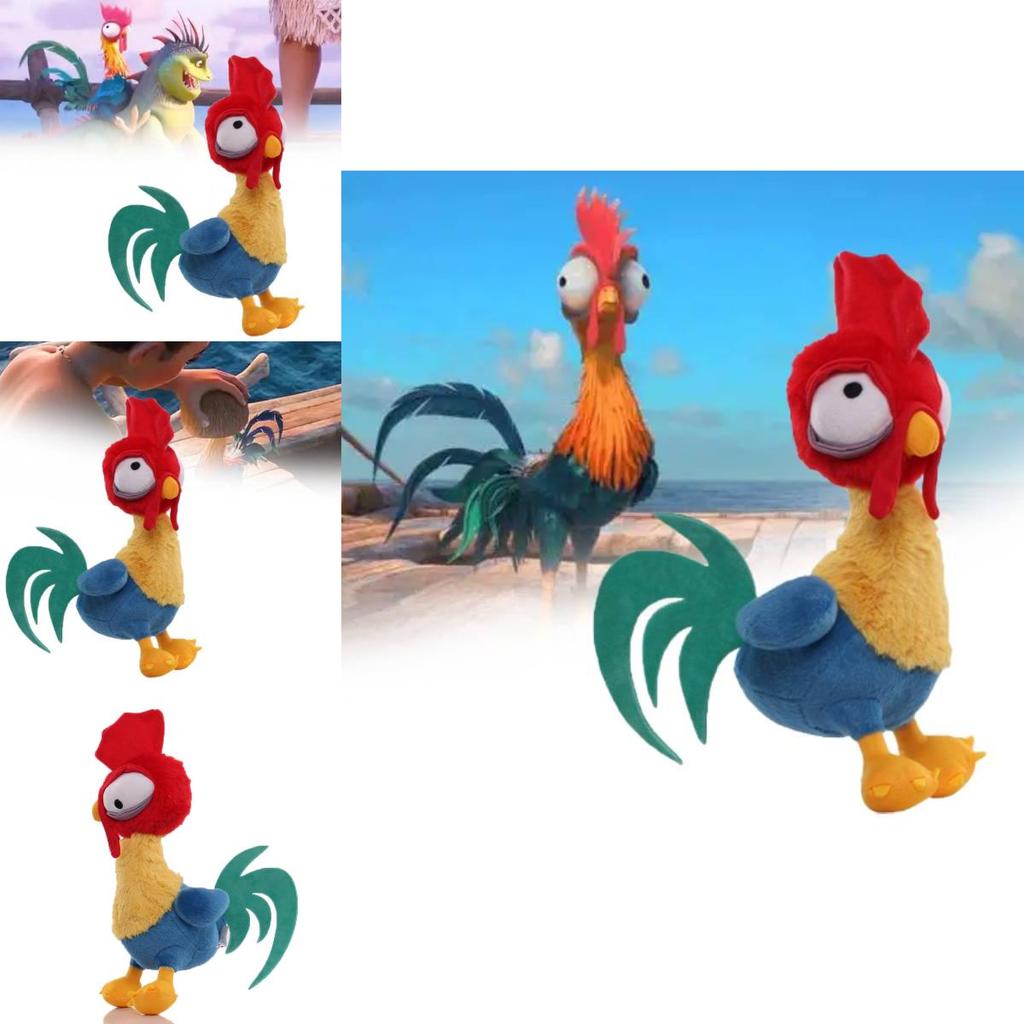 Delightful Moana Plush Doll Collection With Charming Maui Pig And Heihei Rooster