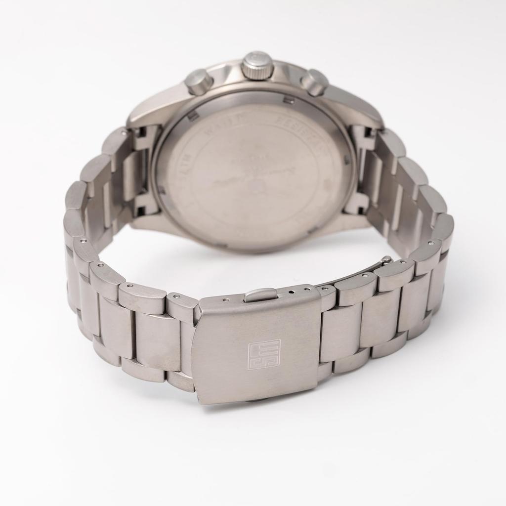 Watch Titanium Stylish Business Waterproof Lightweight Analog Watch Cloth Included GYBL [Salvatore Marra] Men's Men's [Product]