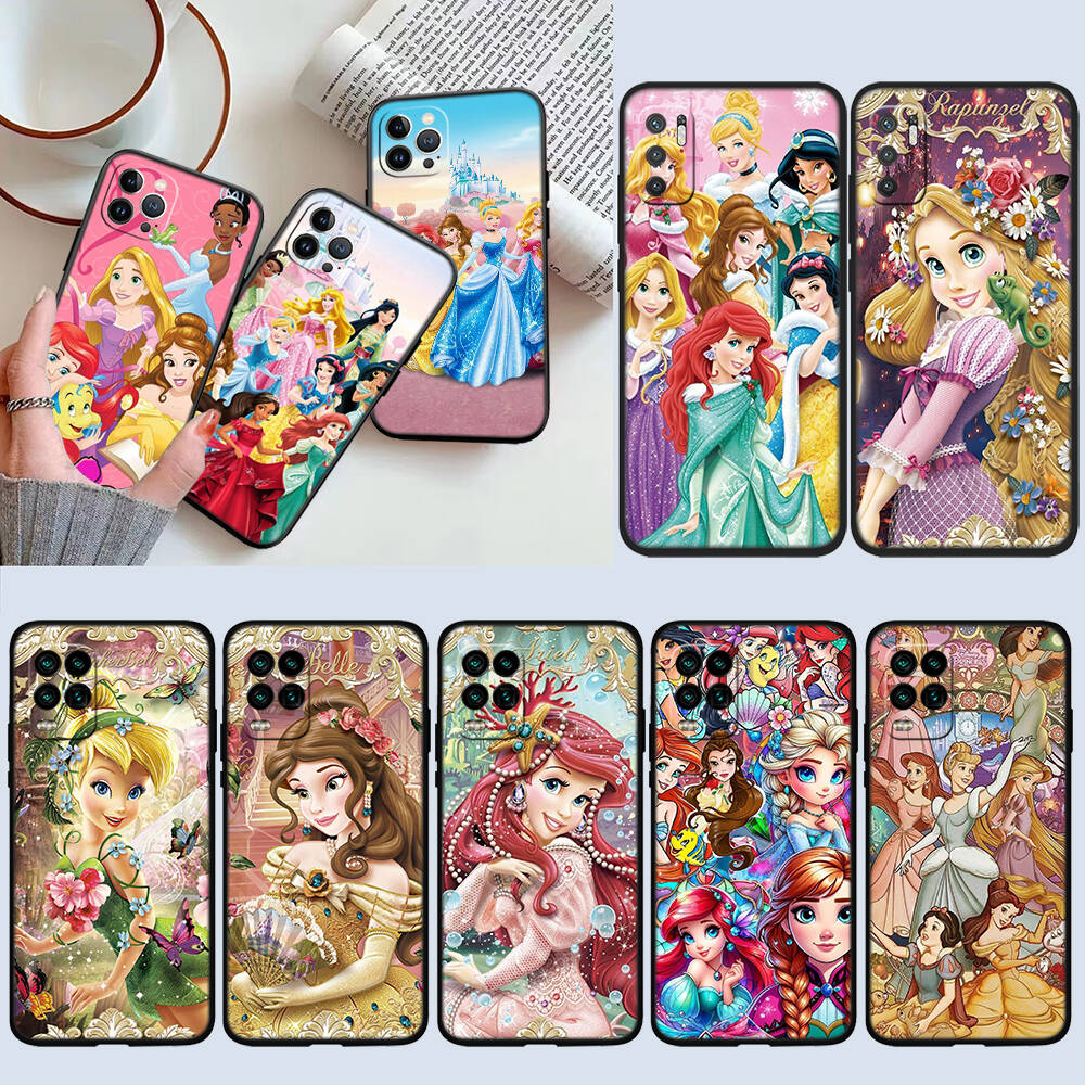 Disney Princess Case for Samsung Note 20 10 S25 Plus Ultra Lite FE M20 M21 M30 M31 M51 A11 A26 A51 A52 A53 A56 A70 A71 A72 A73