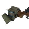 Camo Outdoor Butt Stock Rifle Cheek Rest Pouch Bullet Holder Adjustable Nylon Riser Pad Ammo Cartridges Bag for Hunting