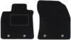 Передние коврики черные для: Toyota Avensis III T27 универсал, лифтбек, седан (2009-2018)
