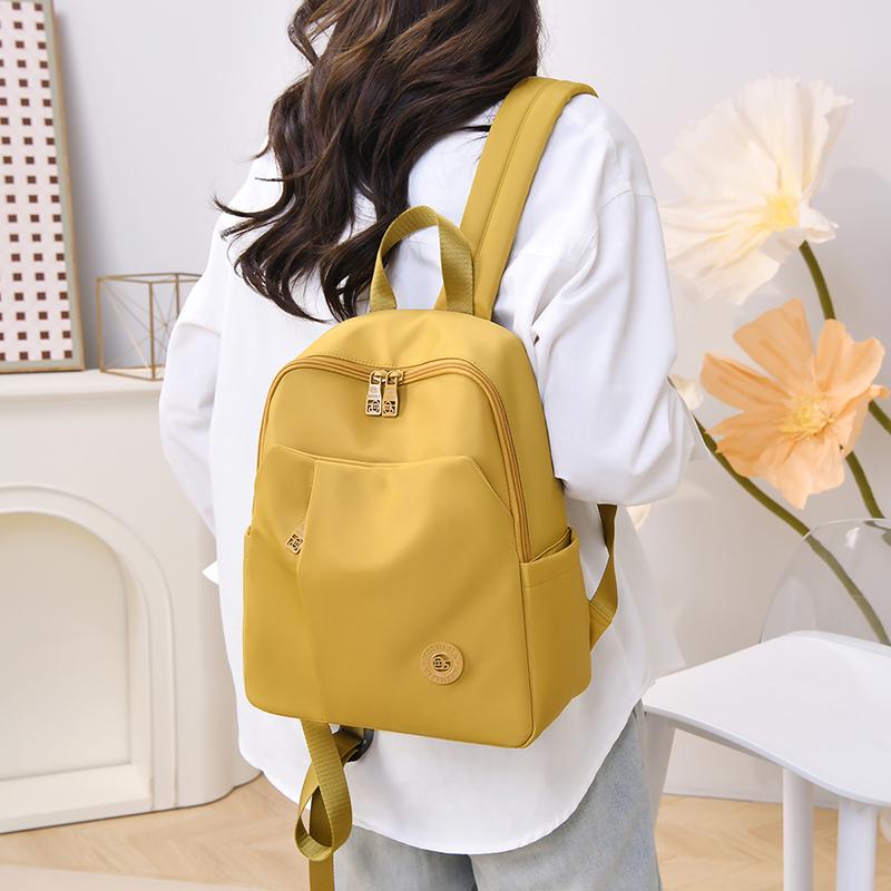 Модный Женский Водонепроницаемый Нейлоновый Рюкзак Daypack Женская Сумка Через Плечо Легкий Дорожный Рюкзак Множество Карманов Школьная Сумка