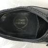 60s-70s Vintage STUART HOLMES Goodyear Long Wingtip Shoes 27.5-28cm Black(USED)