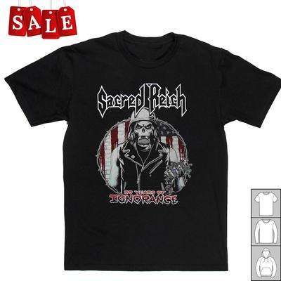 Новая Sacred Reich 30 ЛЕТ НЕВЕЖЕСТВА Подарок Для Фанатов Унисекс S-5XL Футболка OS265 Унисекс Футболка