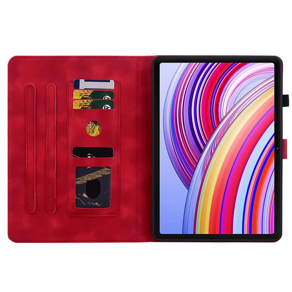 For Redmi Pad 2 Pro 12.1 2025 Cover 3D Lily Flower Back TPU Foldable Stand Tablet Cover for Redmi Pad Pro 12.1 Inch 2024 Case