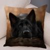 Домашнее животное овчарка декоративная наволочка для офиса гостиная автомобиль украшения дома наволочка
