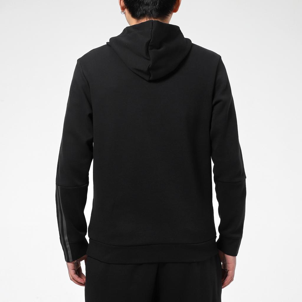 Adidas Sport Casual Pullover Hoodie Men Tops Black GP8598