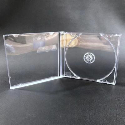 Новая прозрачная коробка для CD, одинарный диск, утолщенный DVD-кейс, пластиковый органайзер для CD, домашний кинотеатр