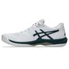 ASICS GAME FF Tennis Size 100 Size 2E CLAY/OC Shoes, 1041A490, Men's, (White/Saxon Green), 25.0 cm,