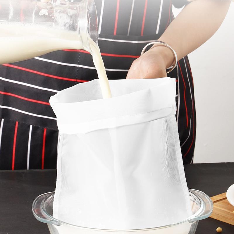 100 сеток, многоразовые сырные ткани, марлевые мешки для процеживания, ореховые пакеты для молока, пакеты для холодного заваривания, фильтр для чая, йогурта, кофе, ситечко для фильтра