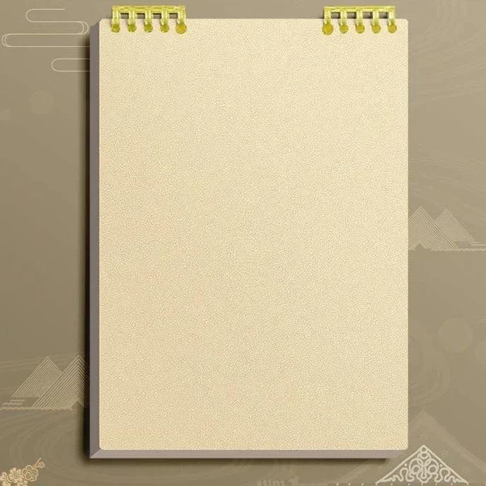 A5 60 Sheets Thick Notebook Spiral Binding Loose-leaf Notebooks with Lines Pages for Students School Office Stationery Supplies