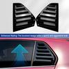 Пара задних боковых оконных спойлеров-накладок для VW Golf 8 GTI GTD R R-Line TSI TDI -2024 Заслонки оконных проемов Жалюзи Воздухозаборники