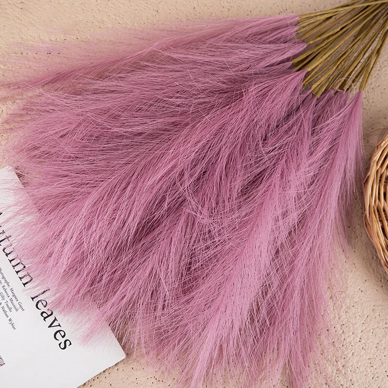 1/5 шт. INS Style Reed Pampas Grass Искусственные цветы Высококачественный букет Искусственные растения Бохо Домашний декор Спальня Сад Балкон