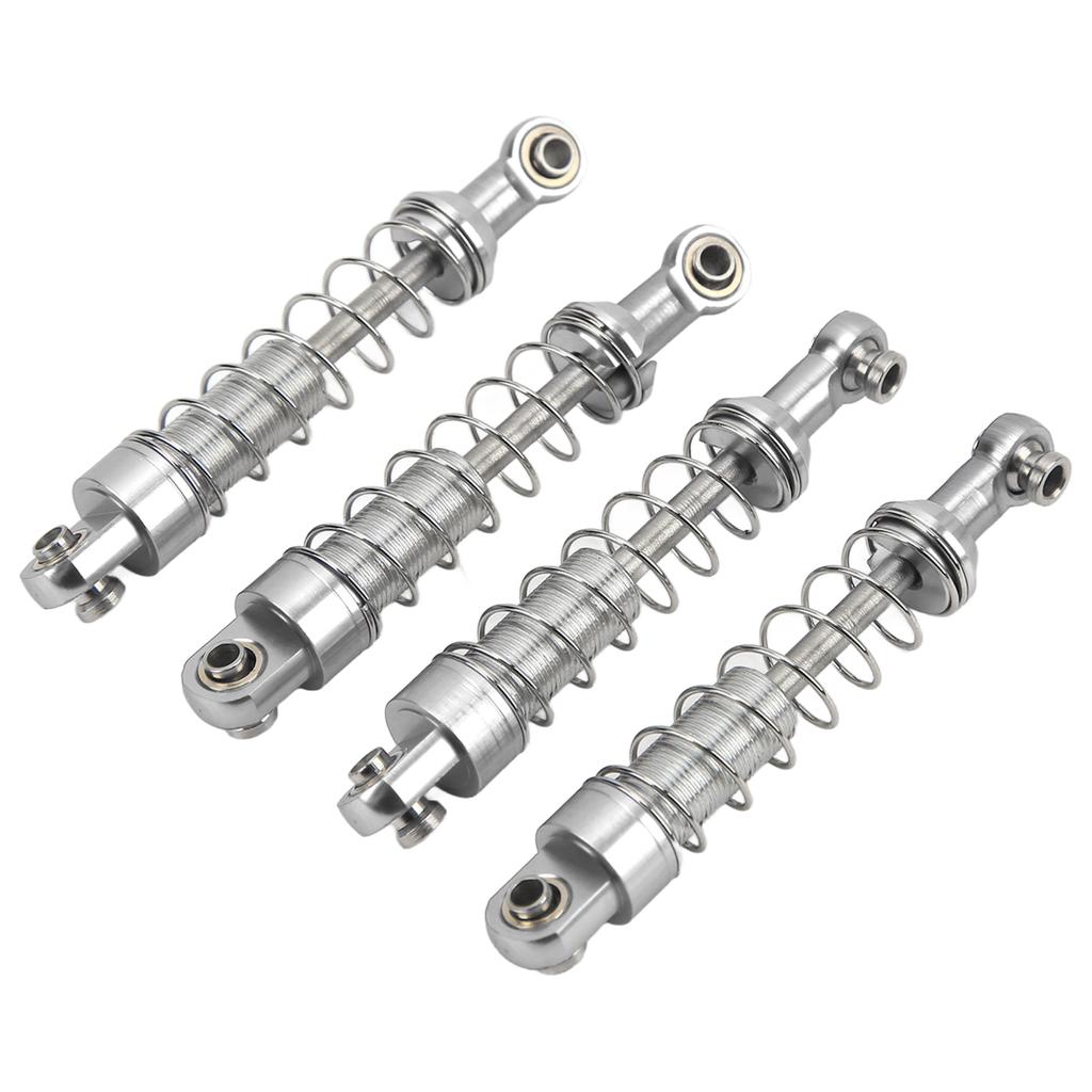 2 Pairs Aluminum Alloy Shock Absorber 60mm RC Car Modification Parts for WPL C14 C24 MN D90 99S