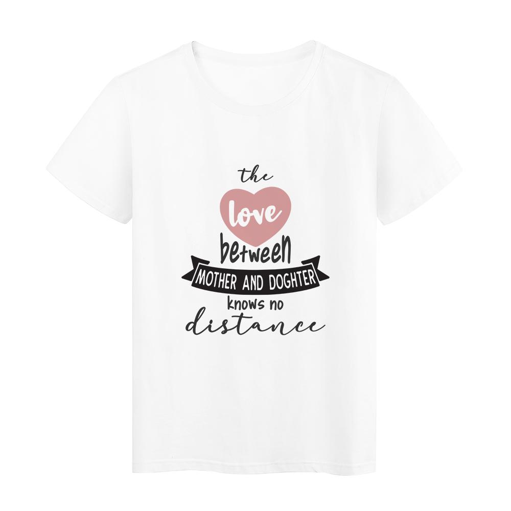 Ropa Эстетичная Одежда Grunge Футболка Женская Мода День Матери С Принтом Круглый Вырез Футболка Харадзюку