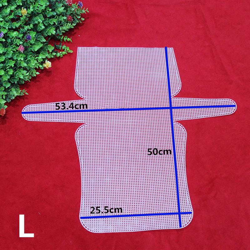 1шт вязание и ткачество вязаный помощник сетчатый лист полиэтиленовый пакет аксессуары вспомогательный синель легко