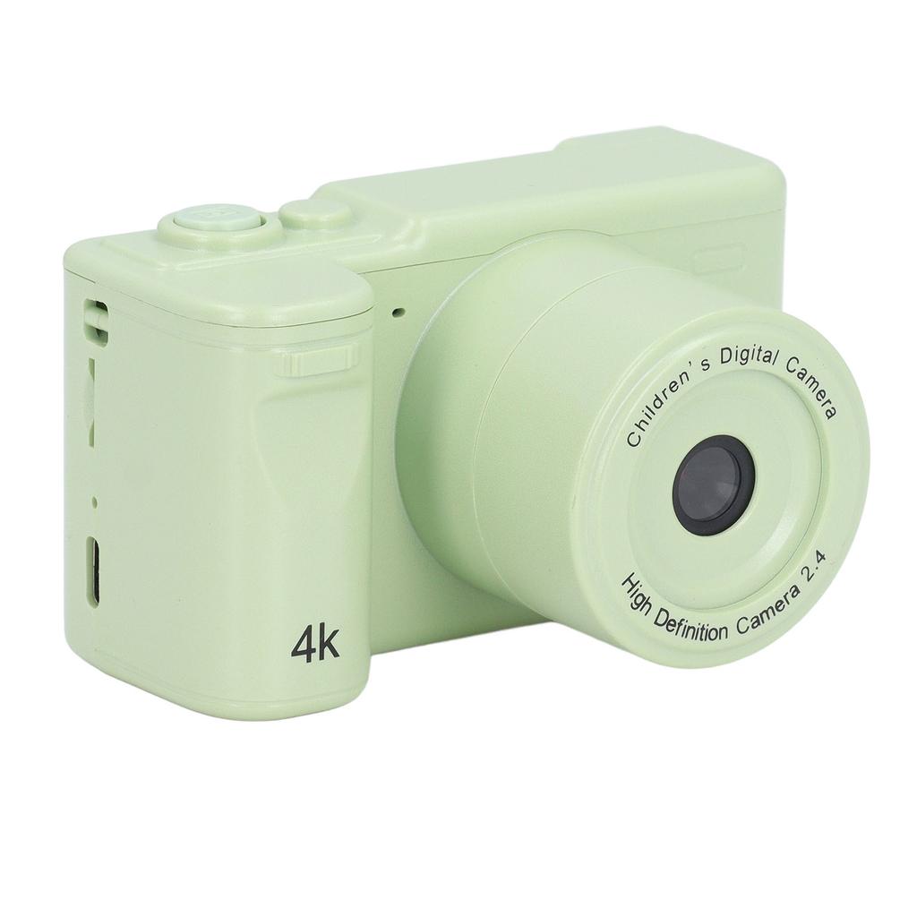 Винтажная цифровая камера HD 4K 2,4 дюйма 1080P 8-кратный зум Передняя и задняя двойные камеры для фото- и видеосъемки