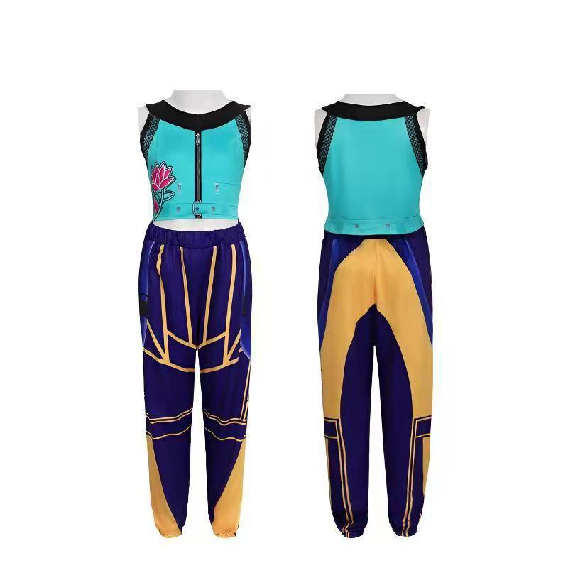 Косплей-костюм для Хэллоуина - Набор Руми Зои Милы - Европейская и Американская Девичья Группа Охотников на Демонов