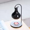 Hanging Stove Aromatherapy Black Candles Ceramic Incense Holder Tea Light Wax Melt Burner Iron Essential Oil Tealight Warmer