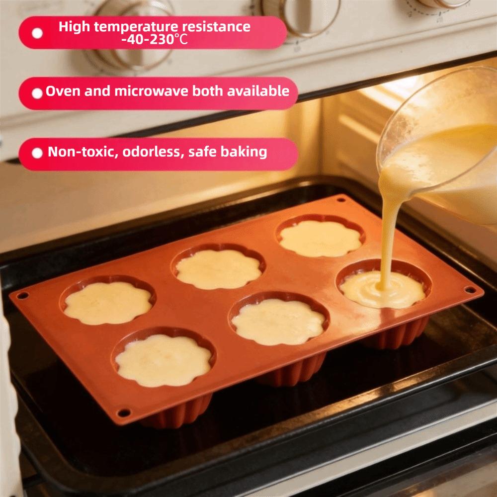 Silicone Mousse Cake Mold Heat-Resistant Chocolate Dessert Mold New Pudding Mould  for Donuts Jello