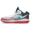 LeBron 8 V/2 Low Retro Miami Night 2021 Мужские кроссовки Red White Solar-Red DJ4436-100