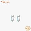Танциз стерлингового серебра 925 пробы циркон серьги серьги-капли для женщин подарки на свадьбу