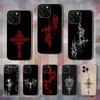 Готический Кибернетический Сигил Крест Чехол Для iPhone Max,14,16,X,13,XR,SE,12,15,Pro,17,Plus,11,XS,Mini Прозрачный Мягкий Чехол